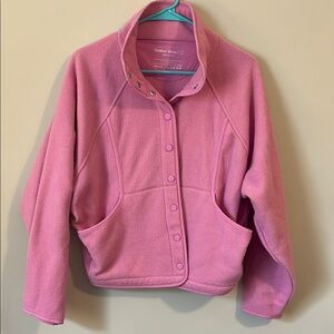 Pink Fleece Jacket outdoor voices